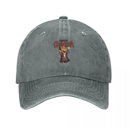 Classic 70s Count Chocula Mascot Logo Baseball Cap