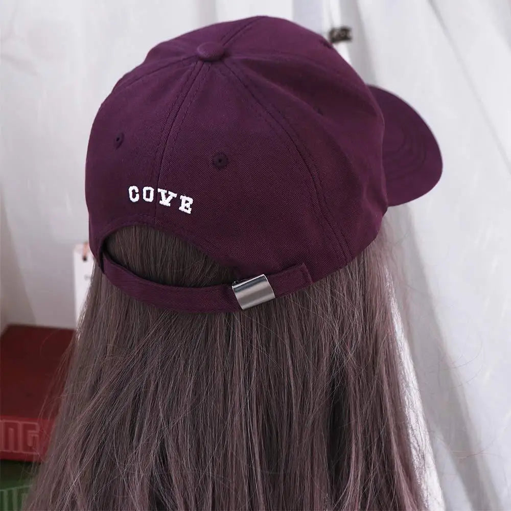 Oversize Vintage Cotton Baseball Cap