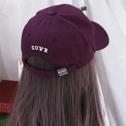 Oversize Vintage Cotton Baseball Cap