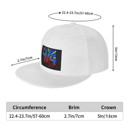 Reunion Island 974 Flag National Pride Snapback Cap