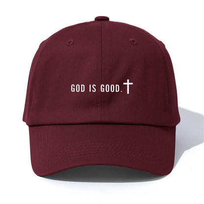 God Is Good Print Baseball Cap