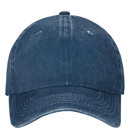 Billie Hit Me Hard Soft Distressed Baseball Cap