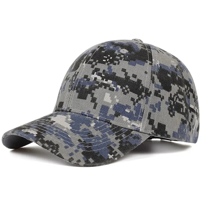 Unisex Light Plate Army Camouflage Baseball Caps