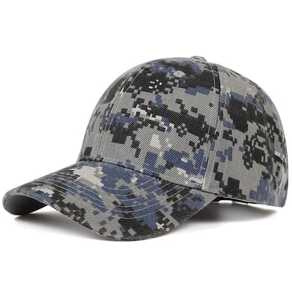 Unisex Light Plate Army Camouflage Baseball Caps