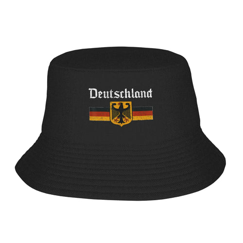 Deutschland German Flag Summer Travel Bucket Hat