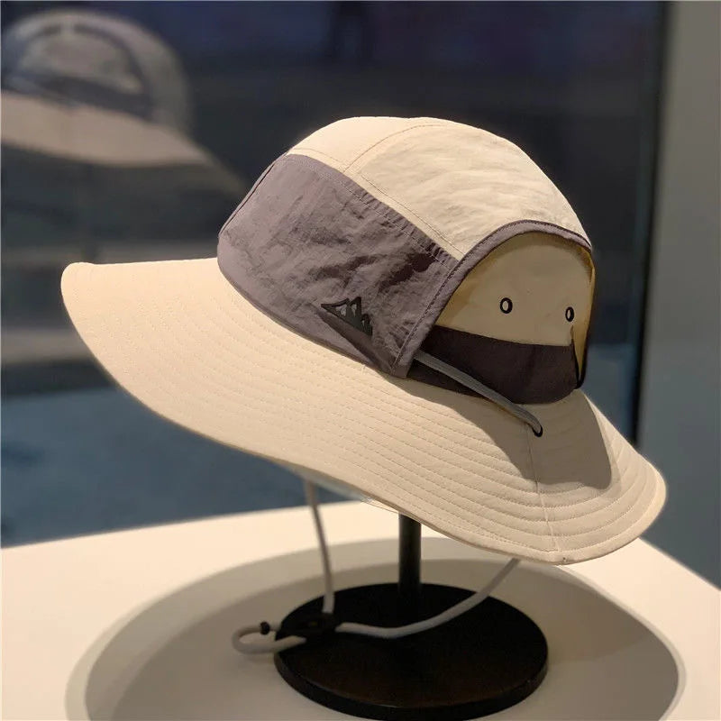 Retro Quick-Dry Western Cowboy Sun Hat