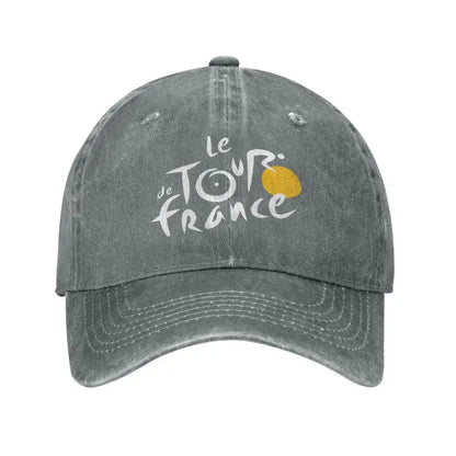 Tour De France Distressed Baseball Cap