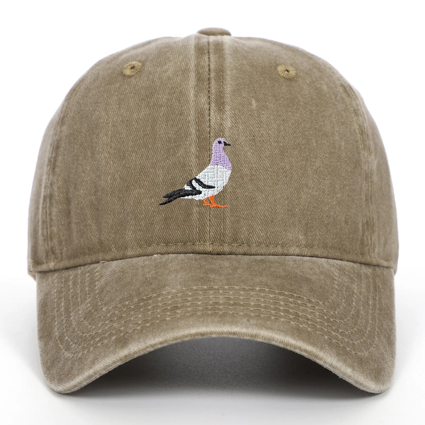 All-Season Pigeon Embroidered Baseball Cap