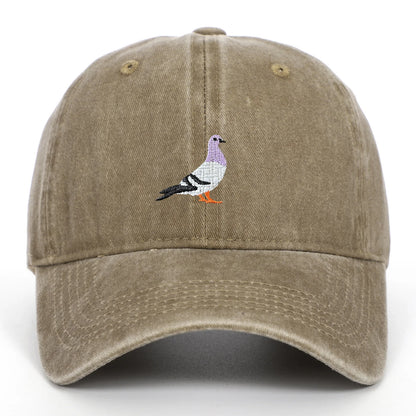 All-Season Pigeon Embroidered Baseball Cap