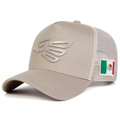 Unisex Mexican Eagle Label Adjustable Baseball Cap