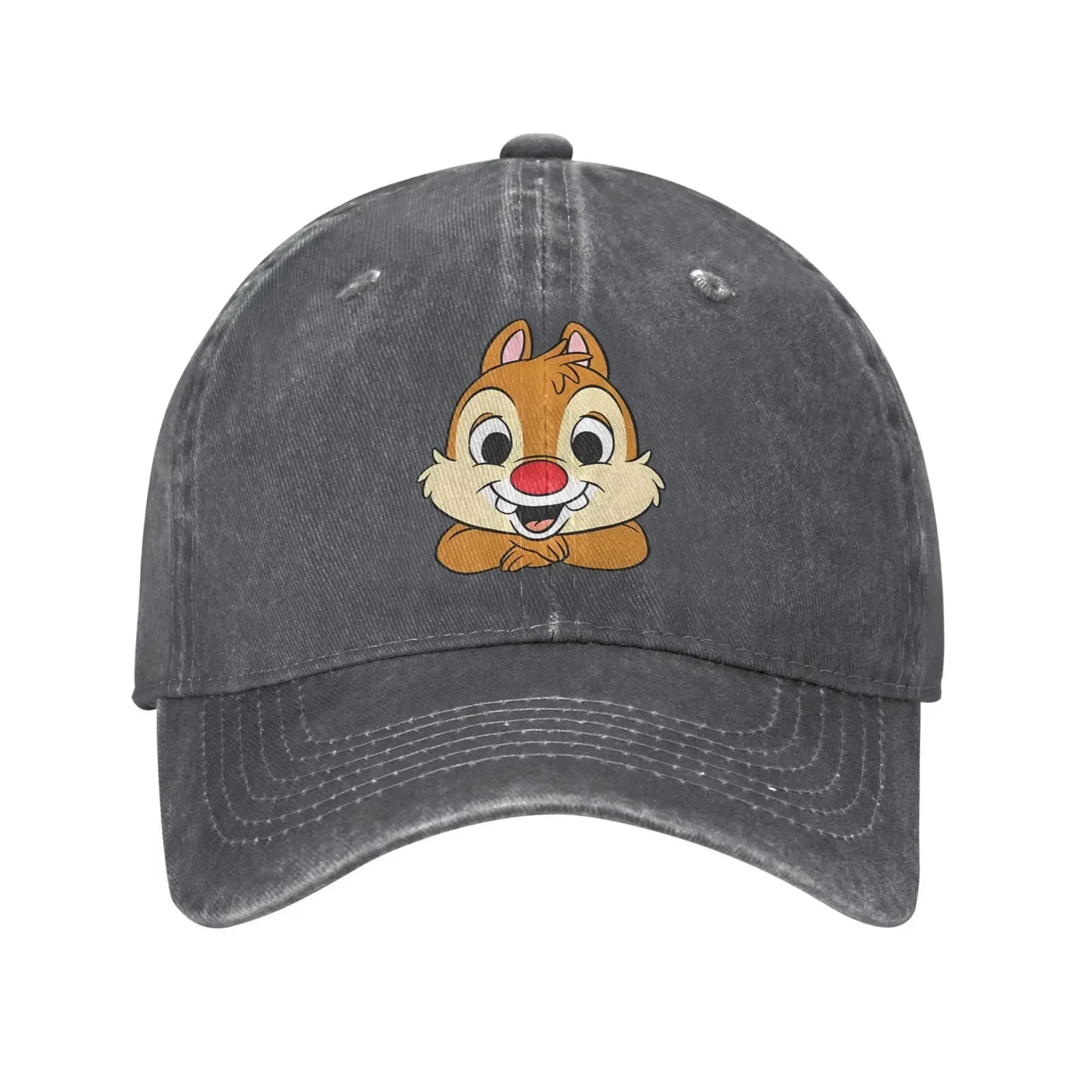Chip N Dale Washed Y2K Funny Baseball Cap