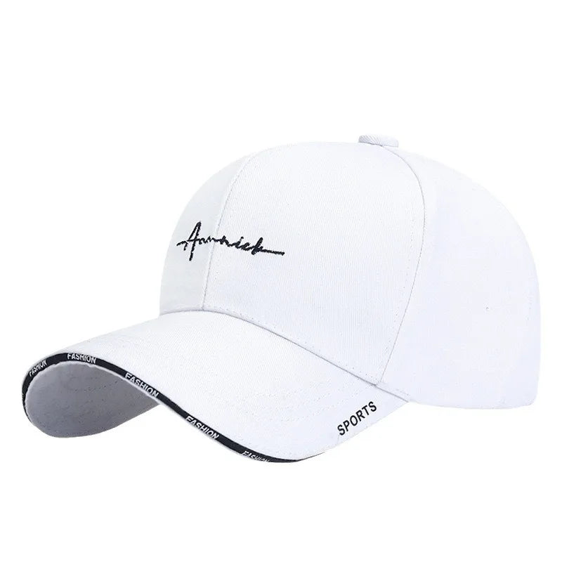Unisex Letter Embroidered Casual Baseball Cap