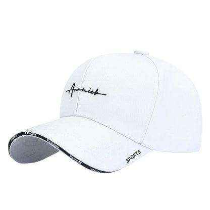 Unisex Letter Embroidered Casual Baseball Cap