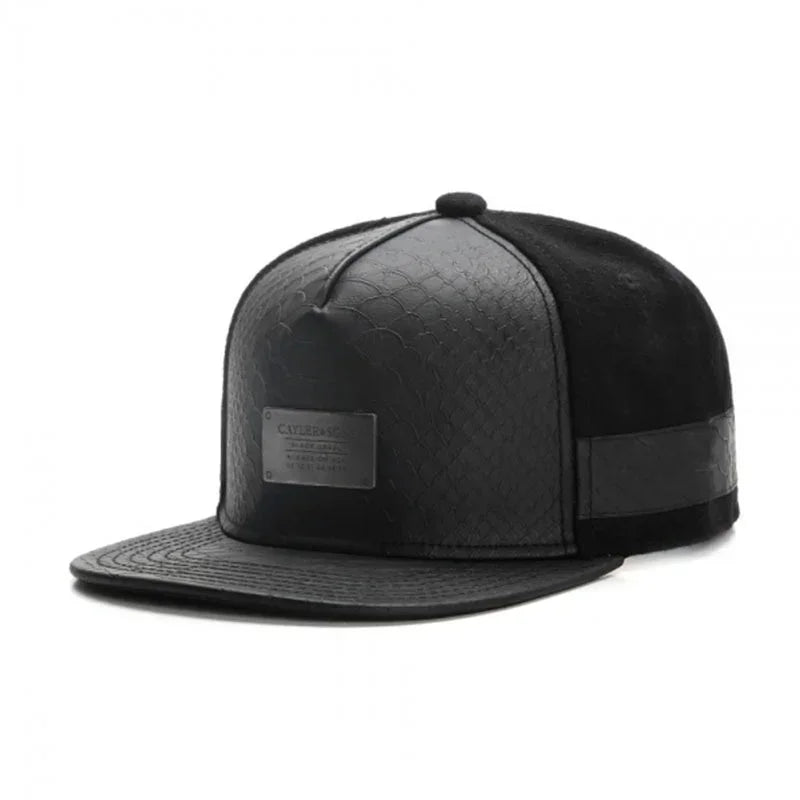 Fashion Luxury Cool Baseball Caps Black Snapback Cap