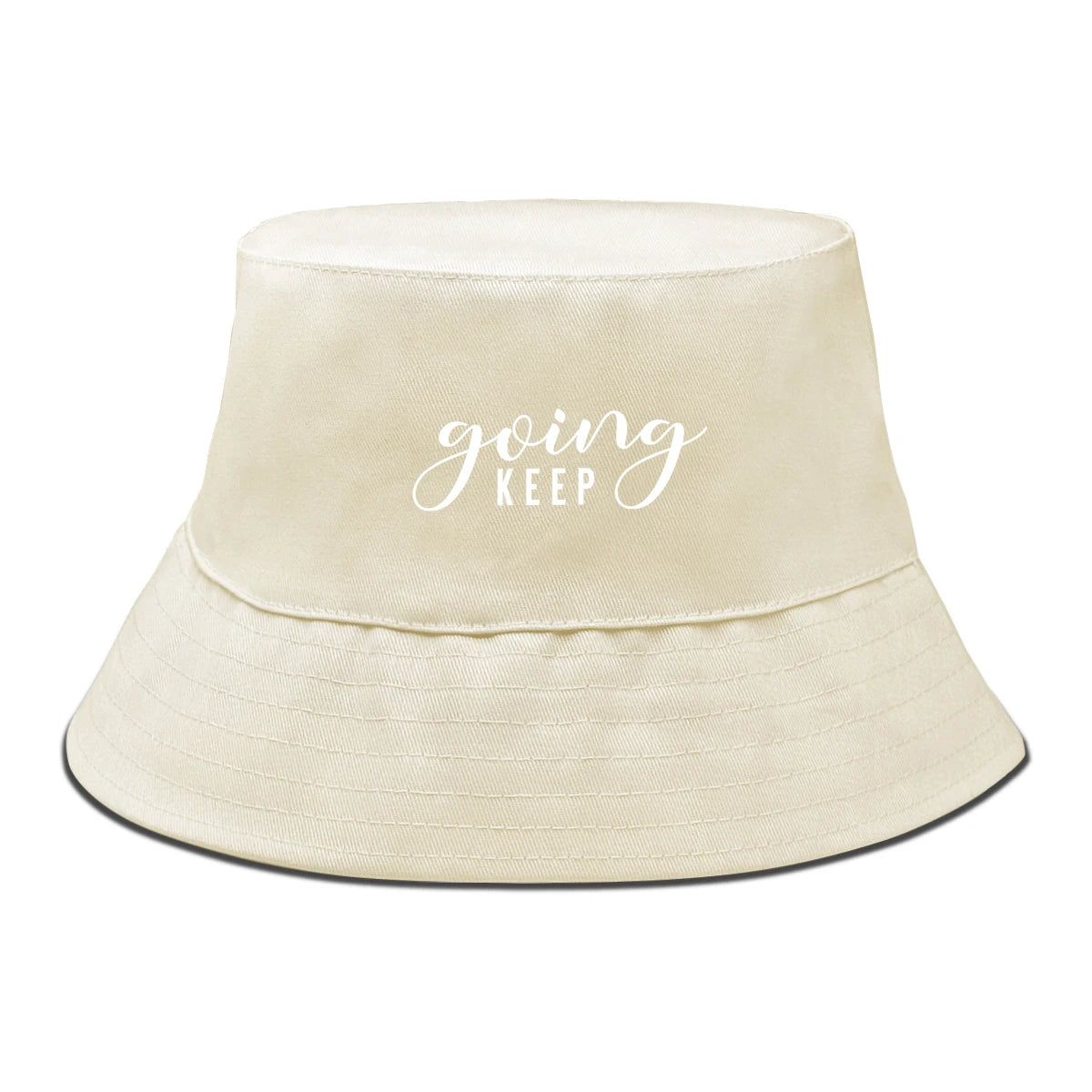 Keep Going Print Bucket Hat