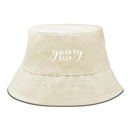 Keep Going Print Bucket Hat