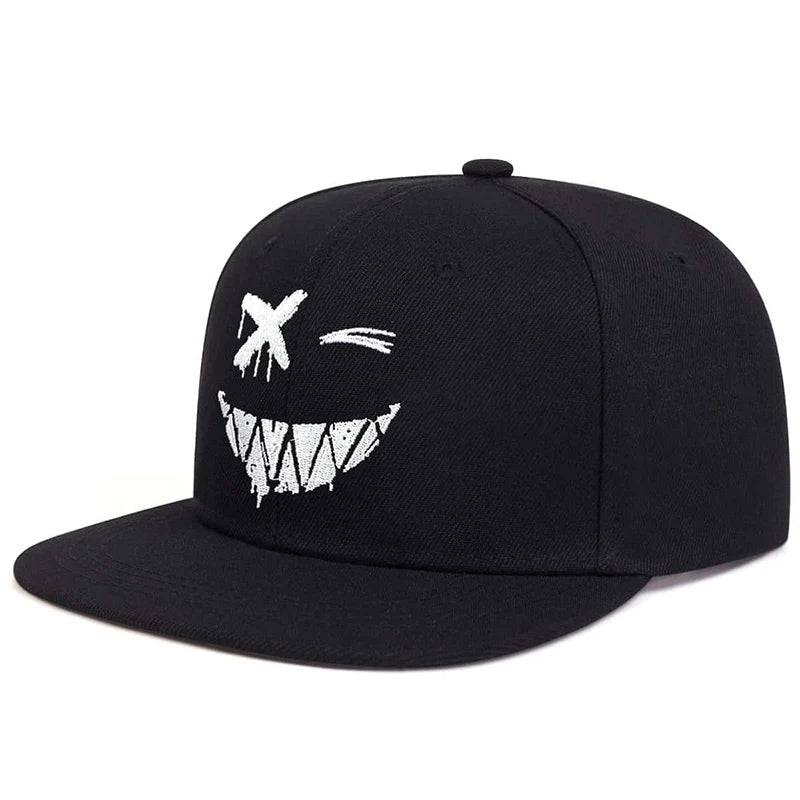 Unisex Personality Embroidery Hip-hop Hats