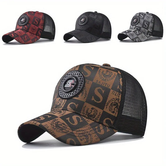 Breathable Mesh Snapback Outdoor Baseball Cap