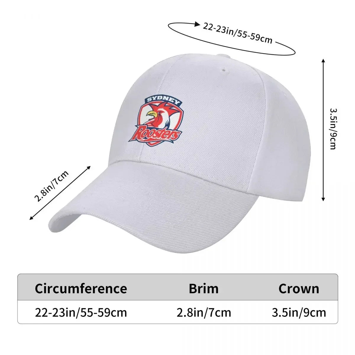 Roosters Western Cosplay Adjustable Baseball Cap