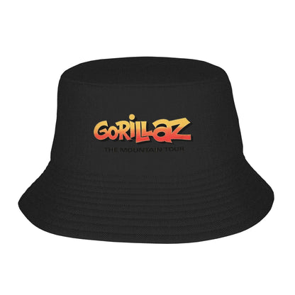 Gorillaz Mountain Tour 2026 Streetwear Bucket Hat