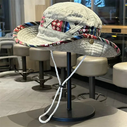 Breathable Wind Resistant Outdoor Cotton Bucket Hat