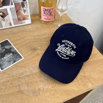Unisex Embroidered Letter Snapback Trucker Baseball Cap