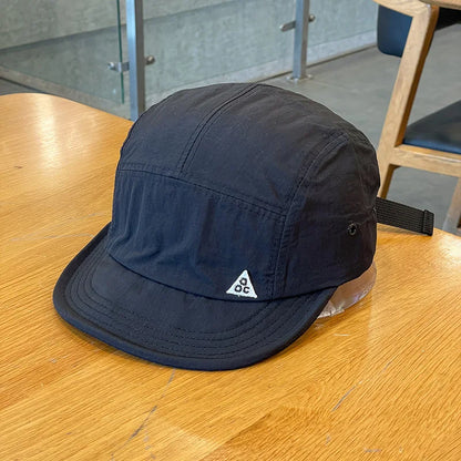 Outdoor Quick Dry Korea Short Brim Snapback Cap