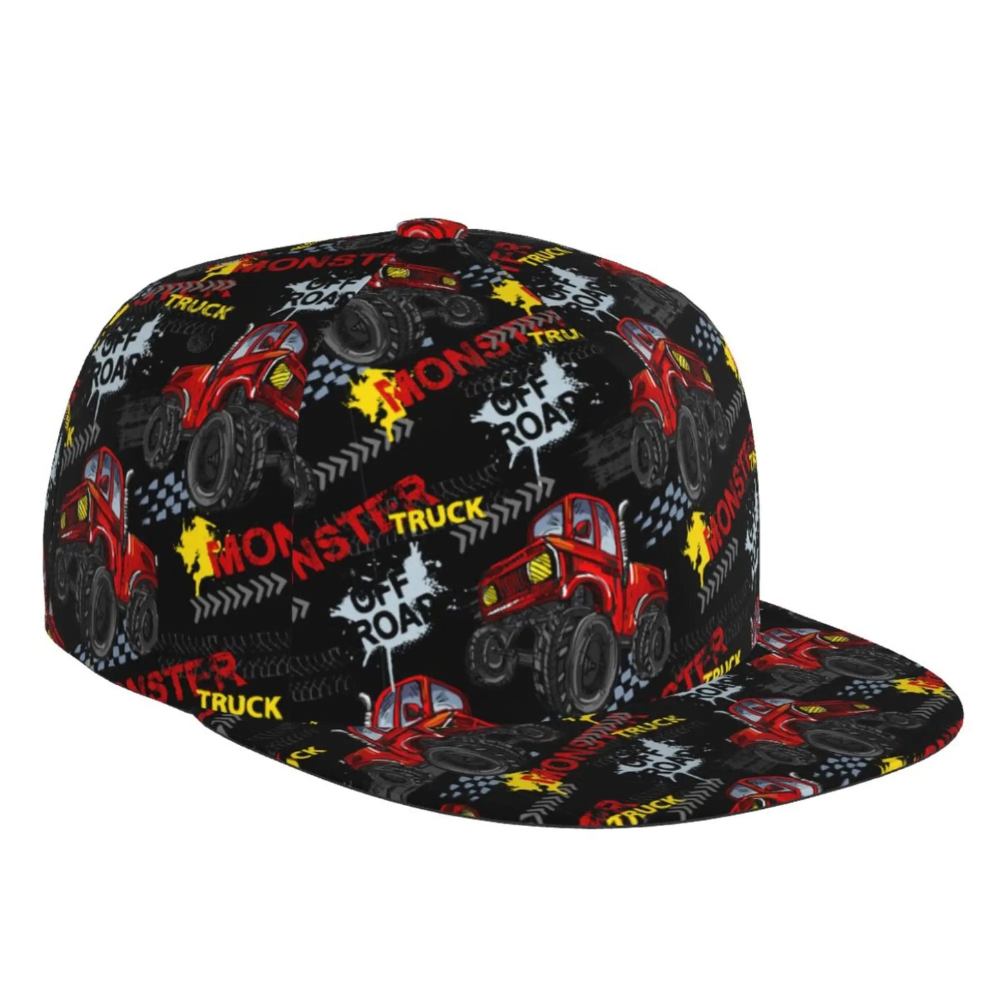 Monster Truck Snapback Cap