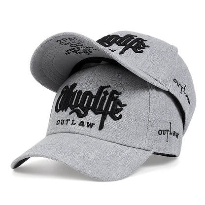 Thuglife Embroidery Snapback Hat Unisex