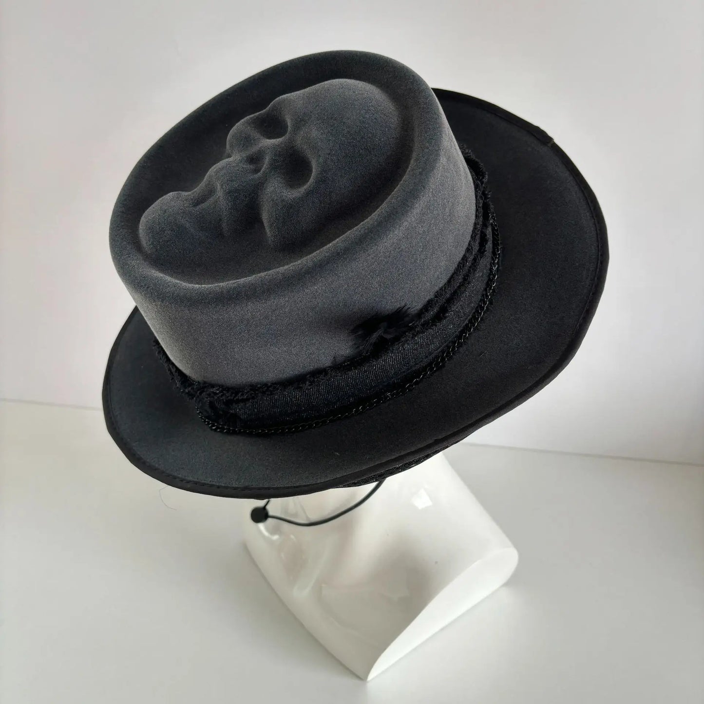 Gothic Skull Style Cowboy Bucket Hat
