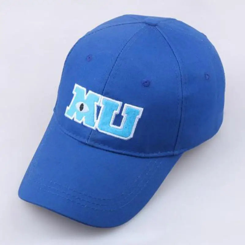 MU Monster Embroidery Comic Baseball Cap