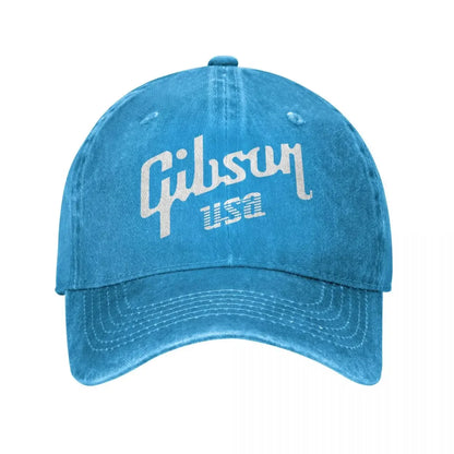 Vintage Gibsons Music 1894 Baseball Cap