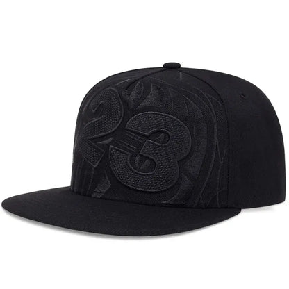 Unisex 23 Basketball Letter Embroidery Hip-hop Hats