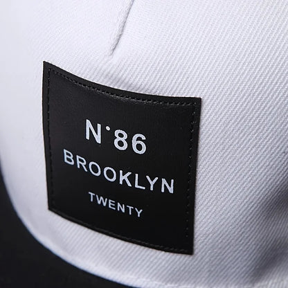Letter Embroidered Hip Hop Baseball Cap