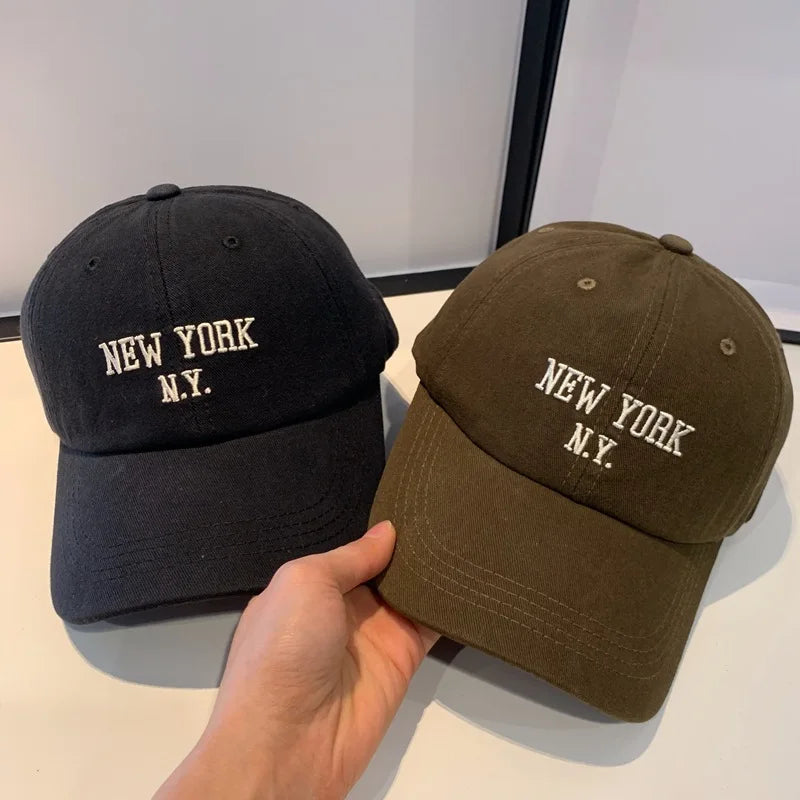 Casual Cotton Letter Baseball Cap