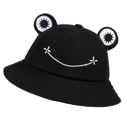 Cute Frog Bucket Hats women Bucket Hat