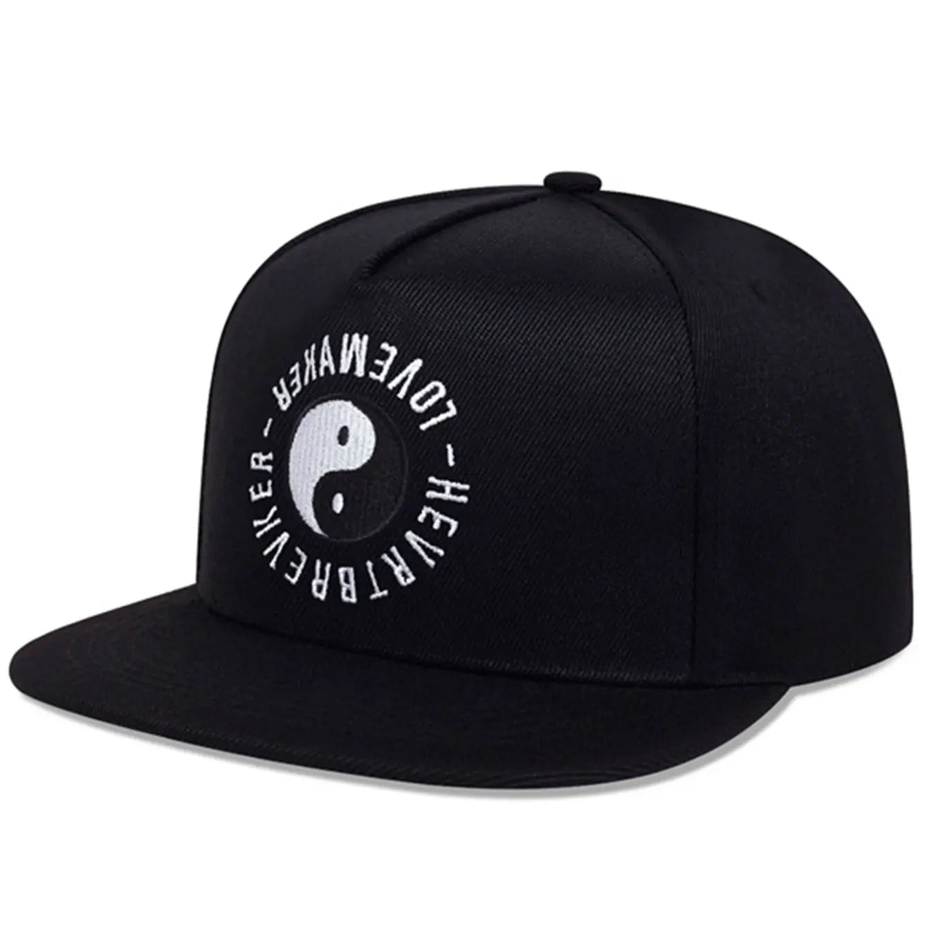 Unisex Tai Chi Eight Trigrams Embroidery Hip Hop Baseball Cap