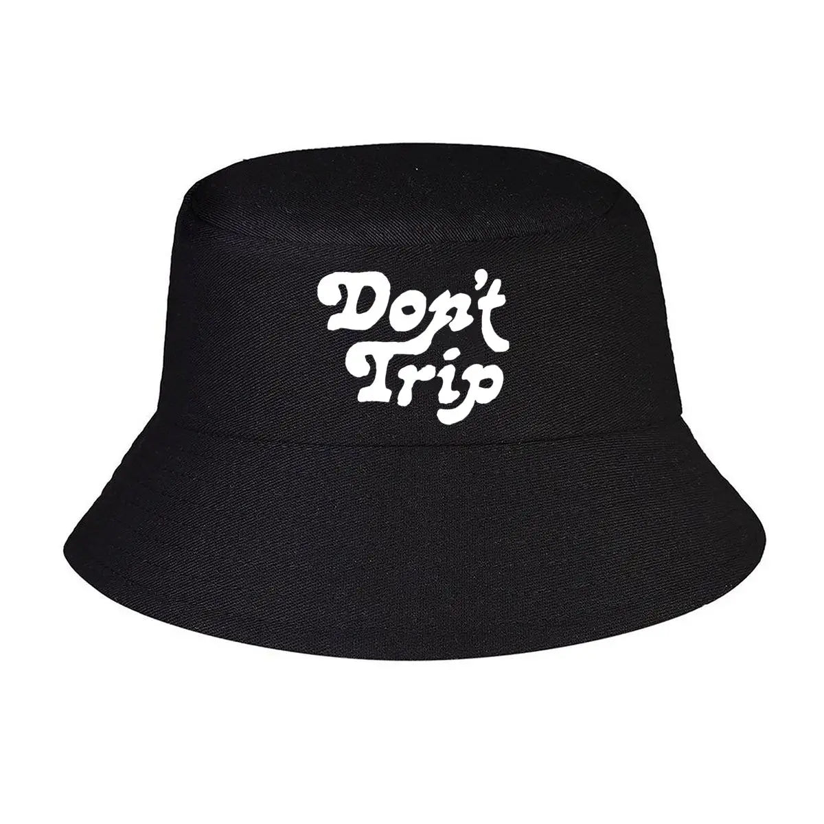 Dont Trip Chill Vibes Text Bucket Hat