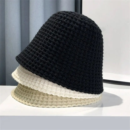 Soft Knit Crochet Bucket Hat