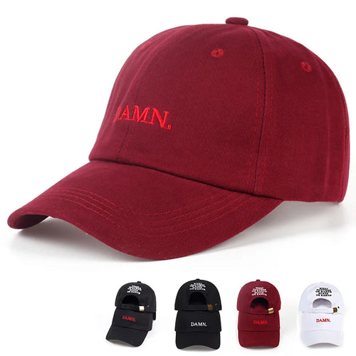 Luxury New Unisex DAMN Embroidery Baseball Designer C