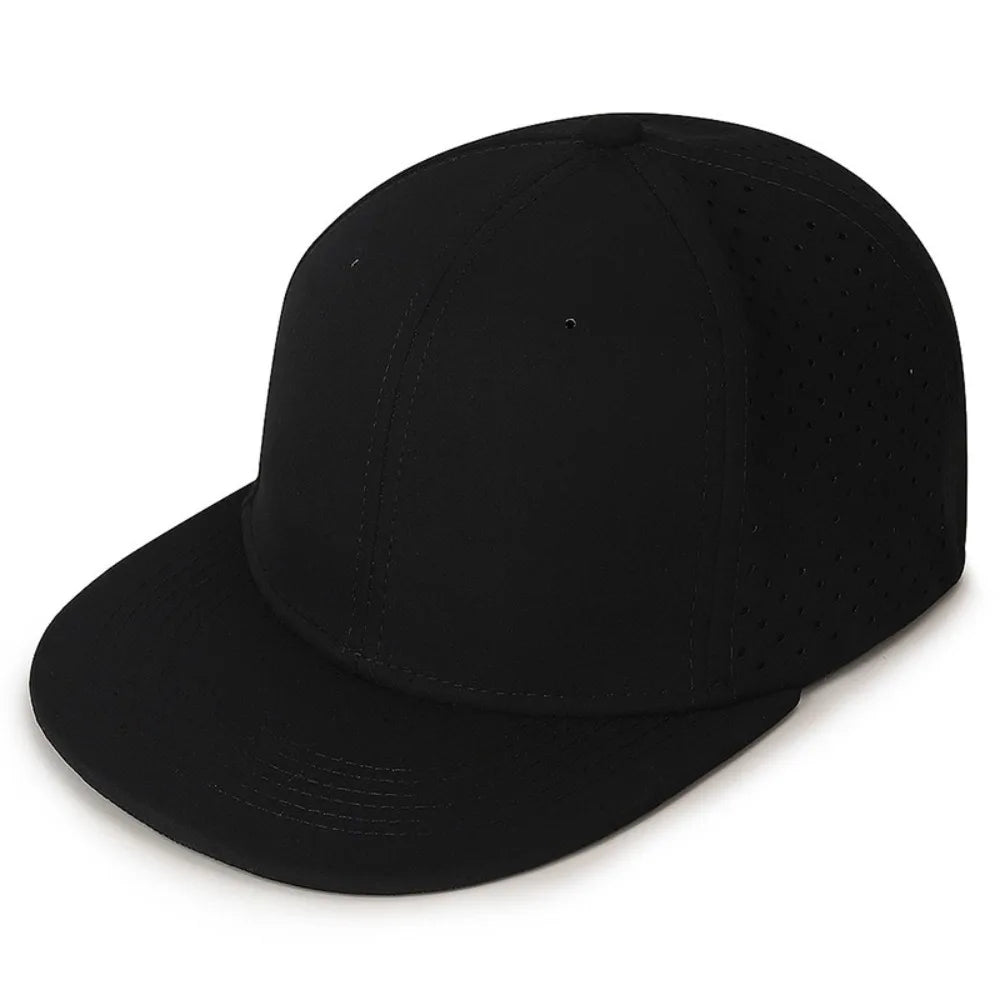 High Quality Solid Flat Brim Baseball Cap