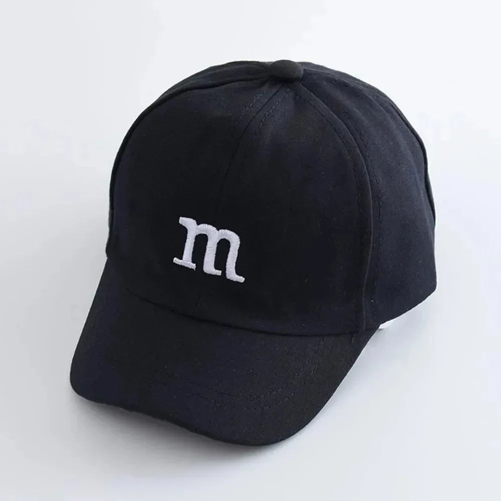 Cartoon Letter Cotton Baseball Cap For Kids