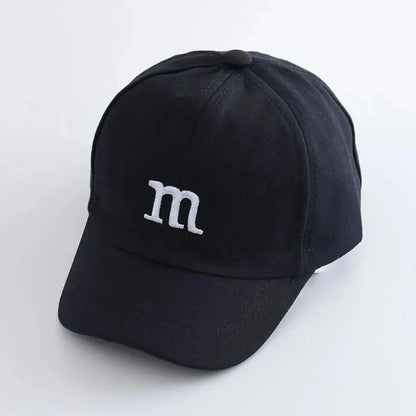 Cartoon Letter Cotton Baseball Cap For Kids