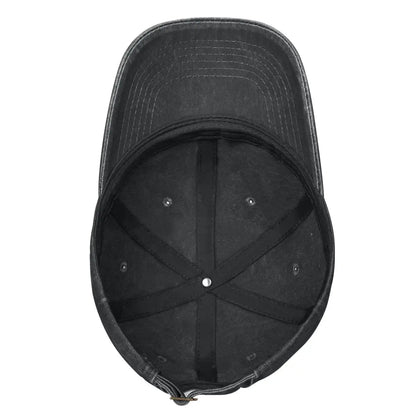 Booze Glory Skinhead Denim Outdoor Baseball Cap