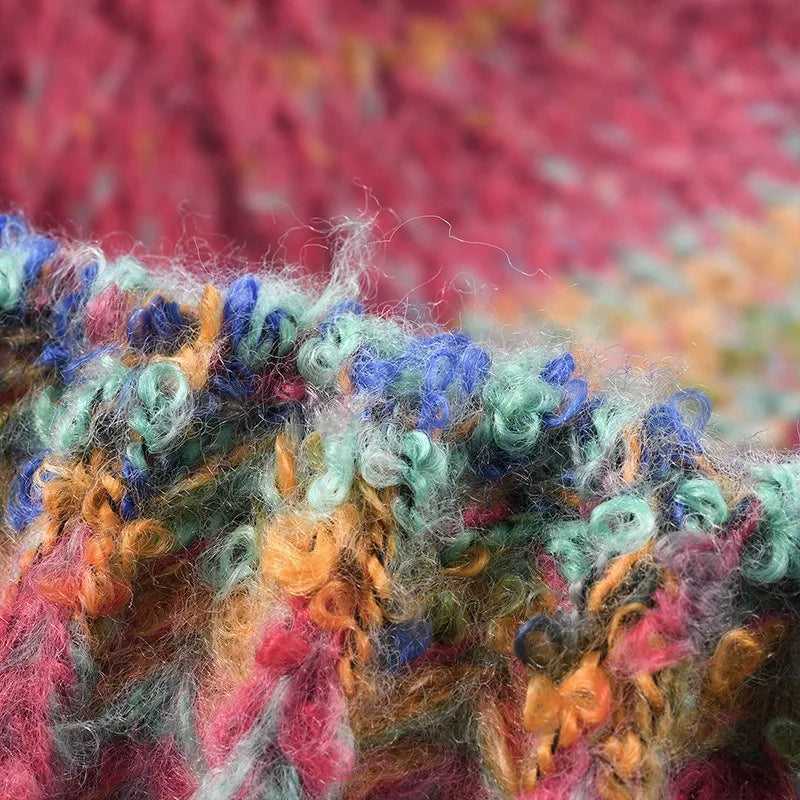 Vintage Wool Acrylic Winter Bucket Hat