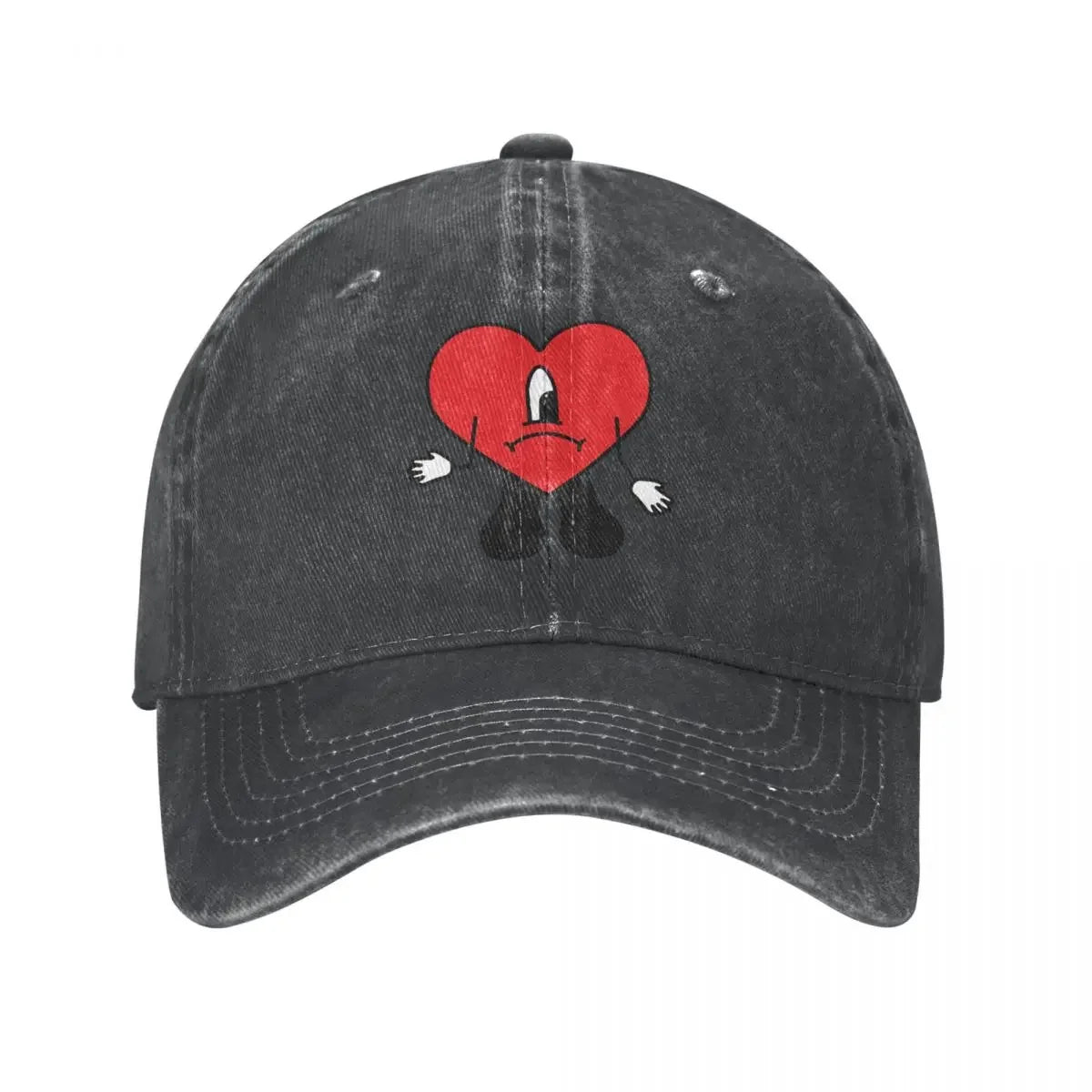 Bad Bunny Denim Music Baseball Cap
