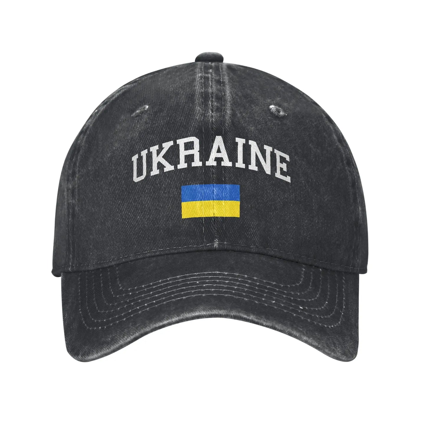 Ukrainian Flag Casual Y2K Trucker Baseball Cap