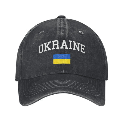 Ukrainian Flag Casual Y2K Trucker Baseball Cap