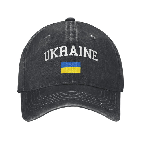 Ukrainian Flag Casual Y2K Trucker Baseball Cap