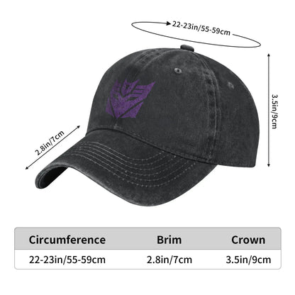 Decepticons Soundwave Distressed Cotton Baseball Cap